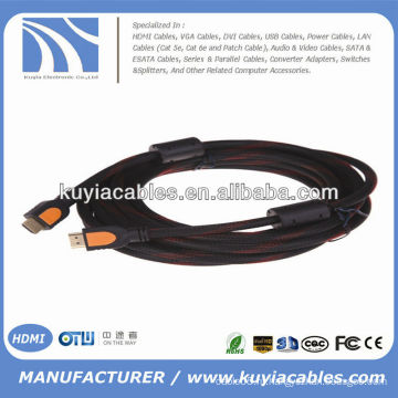 1.4v hdmi для кабеля монитора hdmi ethernet 7m